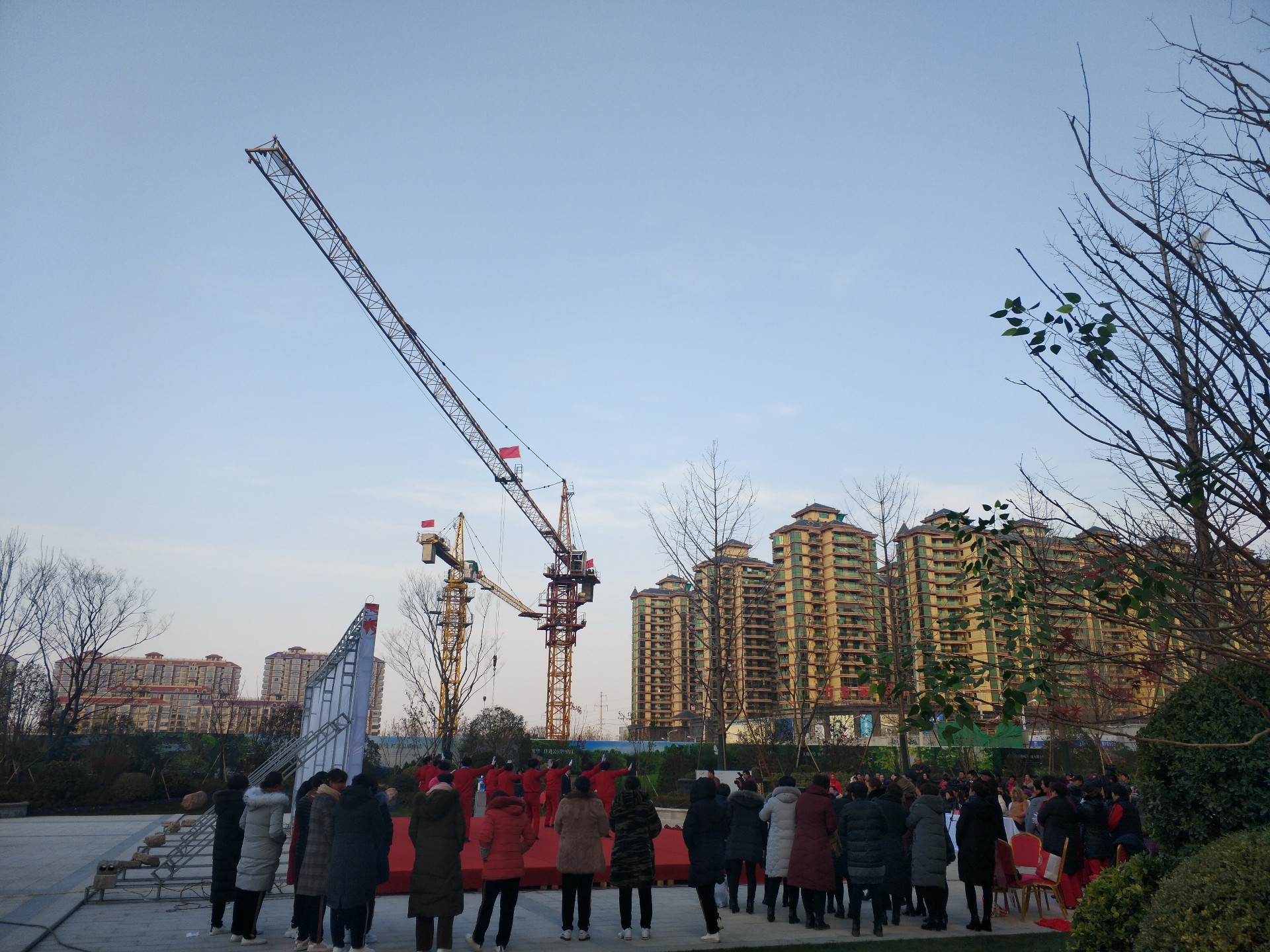 容湖壹號塔式起重機 容湖壹號塔式起重機